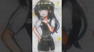 fake collab 👾 #ib : sound ‼#art #harusberanda #drawing #shorts