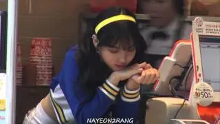 20160428 트와이스 던킨도너츠 일일 매니져 나연 직캠