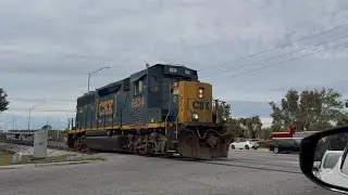 First 2026 Video | CSX GP40-3 # 6534 Light Engine Eastbound Crossing Himes Avenue