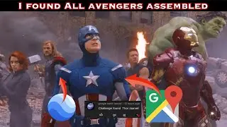 #639 avengers in google earth and google maps #avengers #marvel