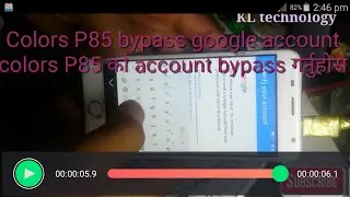 How to bypass google colors P85