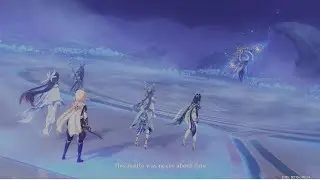 Traveler vs Dottore | Goddess Moon vs Dottore | Final Fight Cutscene | Genshin Impact