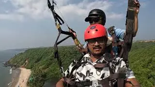 Paragliding in Goa #paragliding #goa #adventure 