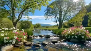 Heaven&rsquo;s Serene River Journey &ndash; Gentle Flowing Water Sounds for Deep Relaxation and Mindful Rest