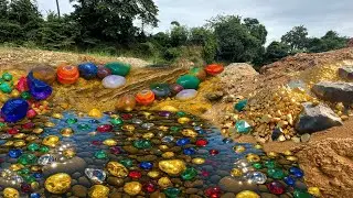 Unbelievable Gemstones & PureGoldFound in Nature!
