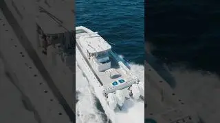 This 2021 Freeman 47 is TOO HOT 🥵🥵 #boating #offshore #fishing #boat