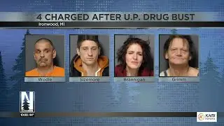 4 arrested in Ironwood drug bust, more than 100 grams of meth off the streets
