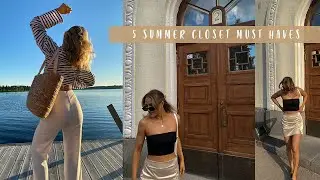 5 Summer Closet Must Haves- Nelly Haul 2022 [Scandinavian Style] SandraEmilia