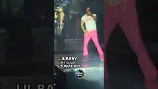 LIL BABY BRINGS OUT YOUNG THUG IN LA