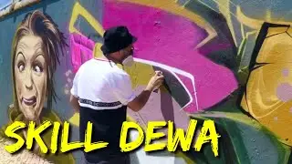 KEREN!!! Grafiti Jalanan Skill Dewa,Bukan Kaleng Kaleng