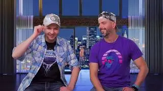 Edge of Wonder (Rob & Ben) interview on Leak Project wearing our Tin Foil Caps