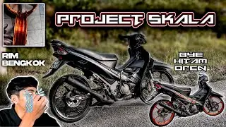 PROJECT HITAM SKALA | KETUK RIM BENGKOK | 125ZR