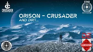 Star Citizen [Ausblick|4K] Orison die Wolkenstadt auf Crusader & Dreckige Schiffe | Deutsch