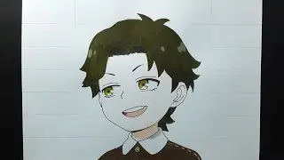 how to draw Damian Desmond Spy x Family
