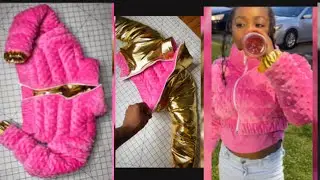 Reversible #BomberJacket #pufferjacket Tutorial for beginners