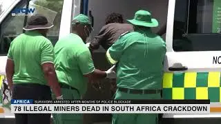 78 illegal miners dead in South Africa crackdown