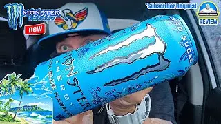 Monster Energy&reg; Ultra Blue Hawaiian Review! 🔋🌺 | Subscriber Request! | theendorsement
