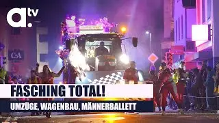 🎭 Fasching total! Umz&uuml;ge, Wagenbau, M&auml;nnerballett & inklusives Feiern 🎉🥳 | a.tv