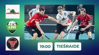 🎥 ELVI florbola līga: Lielvārde/FatPipe - FBK Valmiera/Betsafe (9.09.2023)