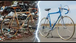 Panasonic Sport Road 7000 Bicycle Restoration | From Rust to Ride 🚴