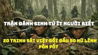 Trận Phục Kích Kinh Hoàng:20 Trinh Sát Việt Đối Đầu Đội Nữ Lính Pôn Pốt Đông Gấp Đôi|Lính Thời Chiến