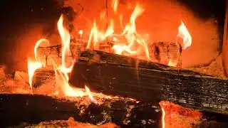 🔥 Relaxing 4K Fireplace Ambiance: Endless Crackling Fire Sounds