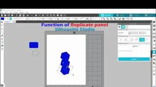 How to use Replicate Panel Tools in Silhouette Studio