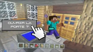 J’ouvre la porte ? #minecraft #gaming