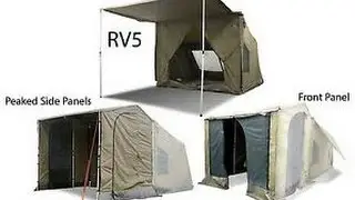 OzTent RV5 Deluxe Side Walls and Deluxe Front Wall Demo and Review