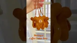 Sunday Afternoon: Coffee Cookie Teddy Bear 🧸