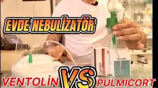 NEBULİZAT&Ouml;R ( buhar makinesi) kurulum ve ila&ccedil; uygulama dikkat...izleyelim#astım#buhar #grip