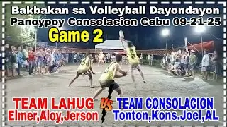 Game2:Undercard Bakbakan,Team Elmer,Aloy,Jerson Vs.Team Tonton,Kons.Joel,Al.Panoypoy Consolacion 