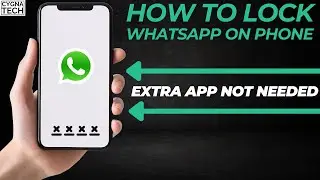 Как заблокировать WhatsApp без установки каких-либо приложений | Блокировка WhatsApp паролем