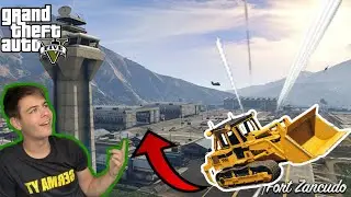 Z BULDOŽERJEM V VOJAŠKO BAZO? (GTA 5) [SLO]
