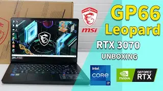 MSI GP66 Leopard Unboxing | Gaming Laptop | Best RTX 3070 Laptop | MSI GP66 Leopard Laptop | BYOS