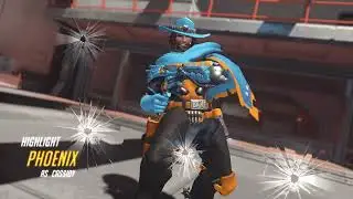Game Channel Overwatch.Герой-Cassidy,Коллекция Скинов (Оверватч Лига), Неподражаемая остановка ульта