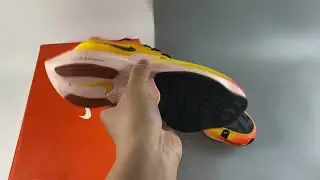Nike VaporFly NEXT% 2 Ekiden University Gold Pollen Orange Black