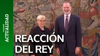 La reacción del Rey Felipe cuando los periodistas le felicitan por sorpresa por su cumpleaños