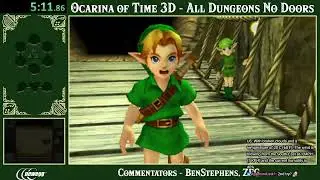 Ocarina of Time 3D All Dungeons No Doors by BenStephens [2019-12-07]