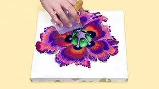 (623) Bottle Bottom Pour With Leftover Paint!