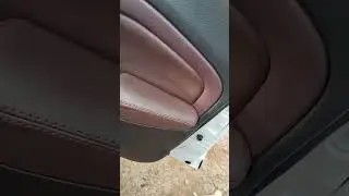 Fronx door flap leather wrapping