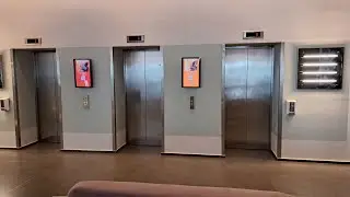 3x 2005 Kone KSS 520 MonoSpace MRL traction elevators @ Hotel Novotel****, Bucharest, RO