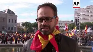 Madrid protest against Sanchez's government