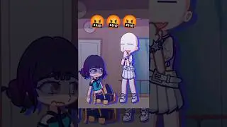 No one bullies Zoey 🤬 #gacha #sajaboys #huntrix #kpopdemonhunters #gachaclub #gachalife