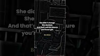 BRO LISTEN.. She Didn&rsquo;t Change She Decided. Part 17 #DrillQuotes #Mindset #Motivation #Shorts #Pain