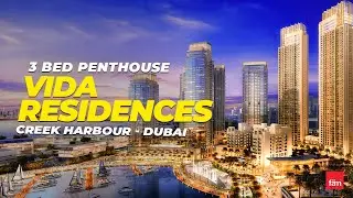 Stunning 3 Bed Penthouse in Vida Residences, Creek Harbour - Dubai