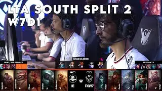 FX7M vs IE Game 2 | LTA South 2025 Split 2 Week 7 Day 1 | Fluxo W7M vs Isurus Estral G2