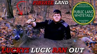 Luckys Luck Ran Out | One Eyed Indiana Whitetail Hits The Dirt | Cameron Kincaids Biggest Bow Buck