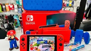 Nintendo Switch Mario Red & Blue Ограниченная серия. Состояние нового. Цена 25000₽