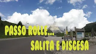 Passo Rolle (salita e discesa) motovlog 0062